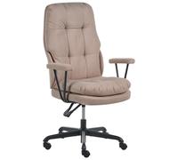Office Chair MELOCUSH Fabric Brown