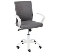 Beliani Scandinavian Office Chair Modra Dark Grey