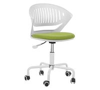 Office Chair Office Chair Height Adjustable Swivel Executive Chair Modern Computer Chair Silent Wheel Desk Chair Armless Managerial Chair Comfortable (Black)