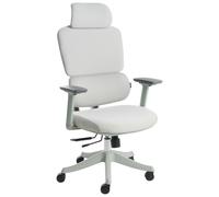 Office Chair VISCOUNT Fabric Light Grey