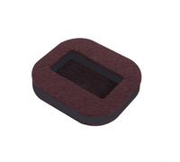 Office Chair Wheel Stopper 5 Pcs - Felt Furniture Caster Covers for Hardwood Floor Protection, Scratch Resistant & Mute Pads with Square Base(2)