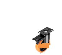 Office Chair Wheels 4-Pack, 4-Inch Locking Casters for Furniture, Workbench & Trolleys - 2/3/4/5/6-Inch Universal Swivel Castor Wheels