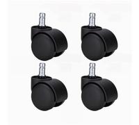 Office Chair Wheels Chair Wheel Furniture Caster 11.0mm Screw Swivel Castor Wheels Replace Hardware Trolley Tools For Office/Computer Chairs(4PCS)