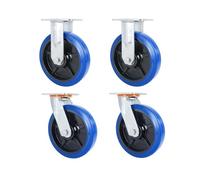 Office Chair Wheels Industrial Furniture Casters Swivel Rollers Heavy Load Casters Durable Replacement Wheels in Various Sizes for Smooth Mobility and Stability