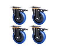 Office Chair WheelsIndustrial Furniture Casters Swivel Rollers in Various Sizes for Office and Home Use Durable Replacement for Smooth Mobility