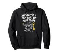Office Co Worker, This Guy Is A Key Part Of Our Team Pullover Hoodie