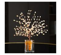 Office Crystal Tree of Life Feng Shui Stone Bonsai Money Gemstone for Good Luck for Home Office Table Decoration Decor(Yellow)