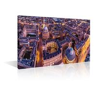 Office Decor Aerial View of Central Oxford United Kingdom Pictures Wall Art 1 Panel Wall Decor for Bedroom Wall Decor Living Room Posters and Prints Stretched and Framed Ready to Hang (12"Wx18"H)
