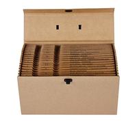 Office Depot® Brand Paper Heavy-Duty File, 19 Pocket, Expansion 3", 8 1/2" x 14", Legal, Kraft, Pack of 1