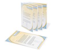 Office Depot Poly Project View Folders, Letter Size, Clear, Pack of 10, 741341