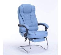 Office Desk Chair Reclining Lunchbreak Massage Chair, Ergonomics Fabric Bow Computer Office Chair Conference Chair