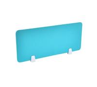 Office Desk Divider, Acoustic Separator for Workstations, Sneeze Guard & Cough Shield, Desktop Partition for Privacy, Counter Support Accessory, Office Space Solutions