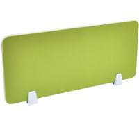 Office Desk Divider - Green Stand Up Clamp Privacy Panel, 31.5x11.8in Decorative Partition for Enhanced Workspace Privacy and nization