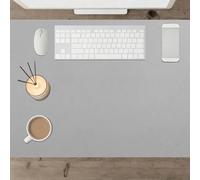 Office Desk Mat 45 x 80 cm Waterproof Laptop Desk Mat Spill Resistant Durable Design for Home and Office Accessories, Grey