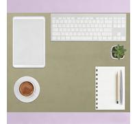 Office Desk Mat 50 x 118 cm Waterproof Waterproof Desk Writing Pad Spill Resistant Durable Design Ideal for Large Mouse Pad and Mats on Top of Desks, Green