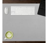 Office Desk Mat 74 x 80 cm Desk Organization and Accessories Easy Clean Mouse and Keyboard Mats Spill Resistant Durable Design for Home and Office Accessories, Grey