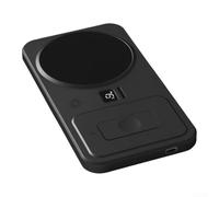 Office Desk Mug Warmer with Phone Charger Built-in(Black) | Dual function heater and charger, 22.5W output, keeps drinks hot while powering phones, sl lack or white finish