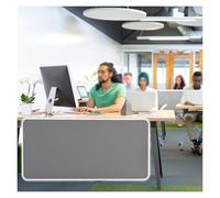Office Desk Privacy Panel Noise Reduction Divider Commercial Use Under Desk Protection from Distractions Enhance Focus and Productivity