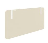 Office Desk Privacy Screen Divider, Sound Absorbing Under Desk Privacy Panel for Workstation and Home Office, Customizable Desk Privacy Divider