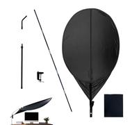 Office Desk Sun Protection Cover, Adjustable Anti-Glare and Privacy Screen, Office Anti-Glare Protection for Monitor, Light Cover, for Work, Study, Relaxation in the Workplace, Home Studio with Com