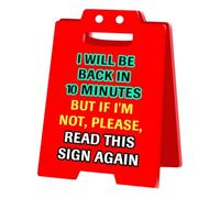 Office Desk Warning Sign, Funny Office Decor Portable Positive Energy Sign Creative Appreciation Gift Motivational for Friend Coworker Colleague Offices Desk Accessories