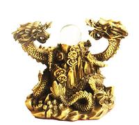 Office Desktop Decoration Study Bookcase Decoration Erlong Play Beads Crafts Chinese Dragon Lucky Ornaments Lucky Dragon Peace
