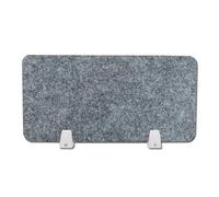 Office Desktop Divider - Acoustic Privacy Panel Freestanding Modesty Shield Grey Desk Partition for Enhanced Focus 40x60cm Portable Noise Reduction Baffle
