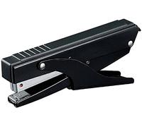 Office Desktop Stapler Metal Stapler Fit Heavy Duty Paper Plier Capacity Portable Durable Office Accessories Home Warehouse Stationery Classroom Supplies(A-Black)