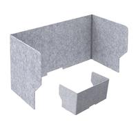 Office Divider - 23.62 x 19.69 x 19.69 Inch Desk Divider | Privacy Plate, School Test Sign Board, Test Divider for Classroom for Desktop Dormitories, Offices, Libraries, Learning Tables, Desk