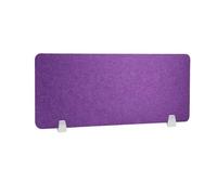 Office Divider Privacy Panel Desk Divider with 2 Clamps Screen Office School Accessories for Students 40 x 80 cm (Purple)…