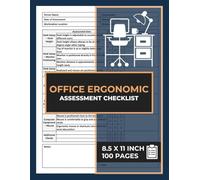 Office Ergonomic Assessment Checklist: Workstation Evaluation Record Tracker | Ensuring Workplace Comfort & Productivity | Ergonomic Checklists Forms