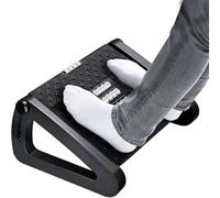 Office Foot Rest - Adjustable Height Footrest Under Desk - Ergonomic Foot Stool with Large Roller Massager for Improved Posture/Pressure Relief/Straightening The Hunchback
