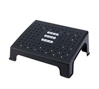 Office Foot Rest for DeskBlack Couch Foot Stools Alleviate Foot Fatigue aging Foot Pad Under Desk Foot Support table Kitchen Pedal