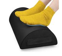 Office Foot Rest Massage Under Desk, Under Desk Foot Rest Stool 45.5x29x10cm Multicolor(Black)