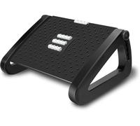 Office Foot Rest Under Desk, Adjustable Height/Angle Ergonomic Foot Stool with Large Roller Massager Function, for Improved Posture/Pressure Relief/Straightening The Hunchback, Home, Office-B