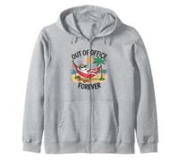 Office Forever Beach Escape Zip Hoodie