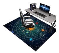 Office Gaming Chair Mat for Carpet - Heavy Duty, 140 x 200 cm, Protects Carpeted & Hardwood Floors