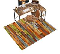 Office Gaming Chair Mat for Carpeted & Hardwood Floor, Non-slip Desk Chair Mat for Carpet, 120 x 140 cm Computer Gaming Chair Mat for Hard Floor, Hard Floor Protector Mat for Gaming and Office Chairs