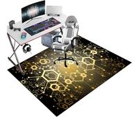Office Gaming Chair Mat for Hard Floor, Floor Protector for Rolling Chair, Office Gaming Rug Protector for Rolling Chair, Non-slip 70 x 110 cm Floor Protection Mat for Gaming Room Home Office Decor