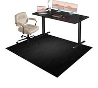 Office Gaming Chair Mat for Hardwood Floor, Non-Slip Floor Mat For Home Office Gaming Room, Office Chair Mat for Carpet Floors, Carpet Floor Protector 100 x 150 cm, Desk Chair Mat for Rolling Chair