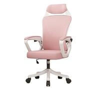 Office Gaming Computer Desk Chair Ergonomic Comfy Mesh Home Chair with 150° Recline,S-Shaped Backrest,Lumbar Support,for Study,Working,Executive,Living,Bedroom,Hotel,Dining Room (Pink)