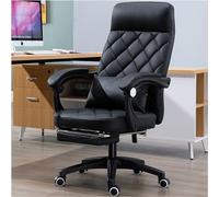 Office Gaming Computer Desk Chair Footrest,Massage Function,Ergonomic Design Ergonomic Comfy Mesh Home Chair,for Study,Working,Executive,living,bedroom,hotel,dining Room (black)