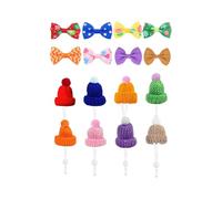 Office Geese Clothes Mini Hairstyles Office Geese Hairstyle Accessories Statues for Halloween Christmas Celebrations
