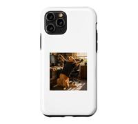 Office Golden Retriever Funny Dog Lover Paid to Wait Case for iPhone 11 Pro