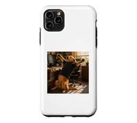 Office Golden Retriever Funny Dog Lover Paid to Wait Case for iPhone 11 Pro Max