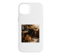 Office Golden Retriever Funny Dog Lover Paid to Wait Case for iPhone 14 Plus