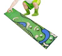 Office Golf Game - Interactive Triple Mat | Office Golf Mat Set | for Living Room Parties Teens Friends