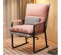 Office Guest Chair with Lumbar Support Thick Cushion No Wheels Ideal for Waiting Rooms Reception Church School and Office Spaces - Comfortable & Durable Seating