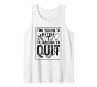 Office Humor Worker Demotivation Work Life Job Employee Tank Top