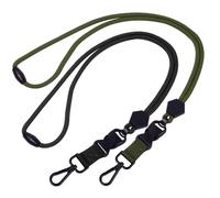 Office Lanyard 2 Pcs, Durable Round Cord Heavy Duty Lanyard with Breakaway, Badge Lanyards Detachable Buckle Neck Safety Staff Lanyard Card Holder for Phone, Camera, USB, Keys, Keychain, ID Holder